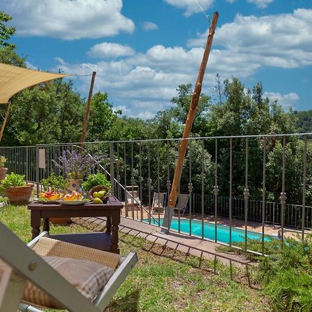 Locanda Degli Alberi Sassetta Bagian luar foto