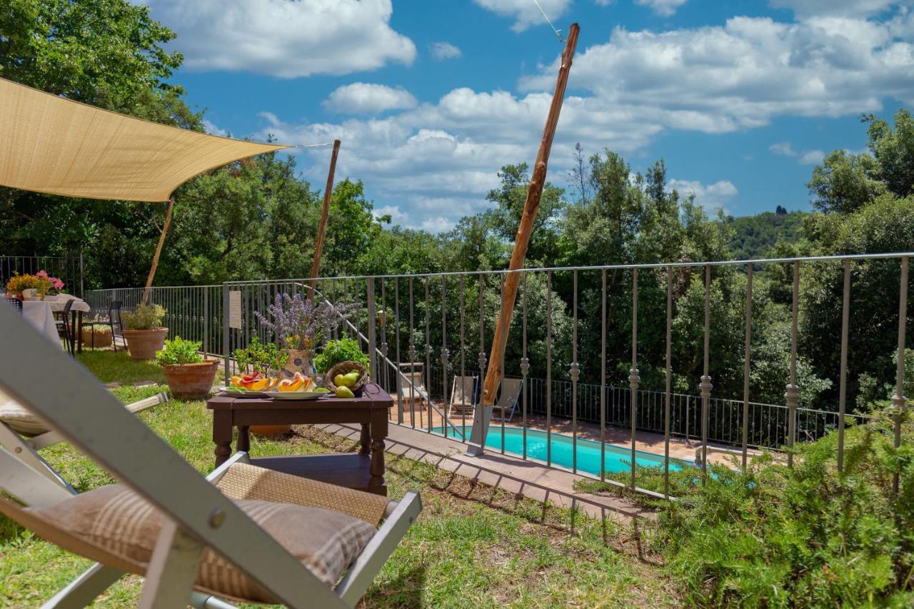 Locanda Degli Alberi Sassetta Bagian luar foto
