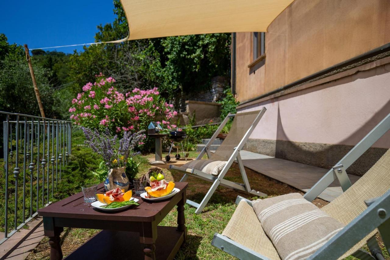 Locanda Degli Alberi Sassetta Bagian luar foto